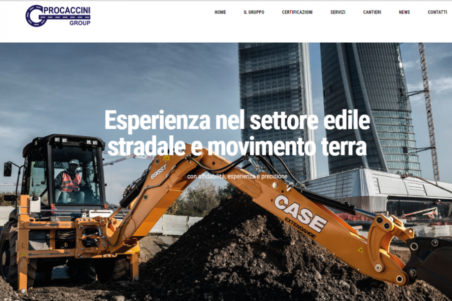 Online il nuovo sito web di Procaccini Group